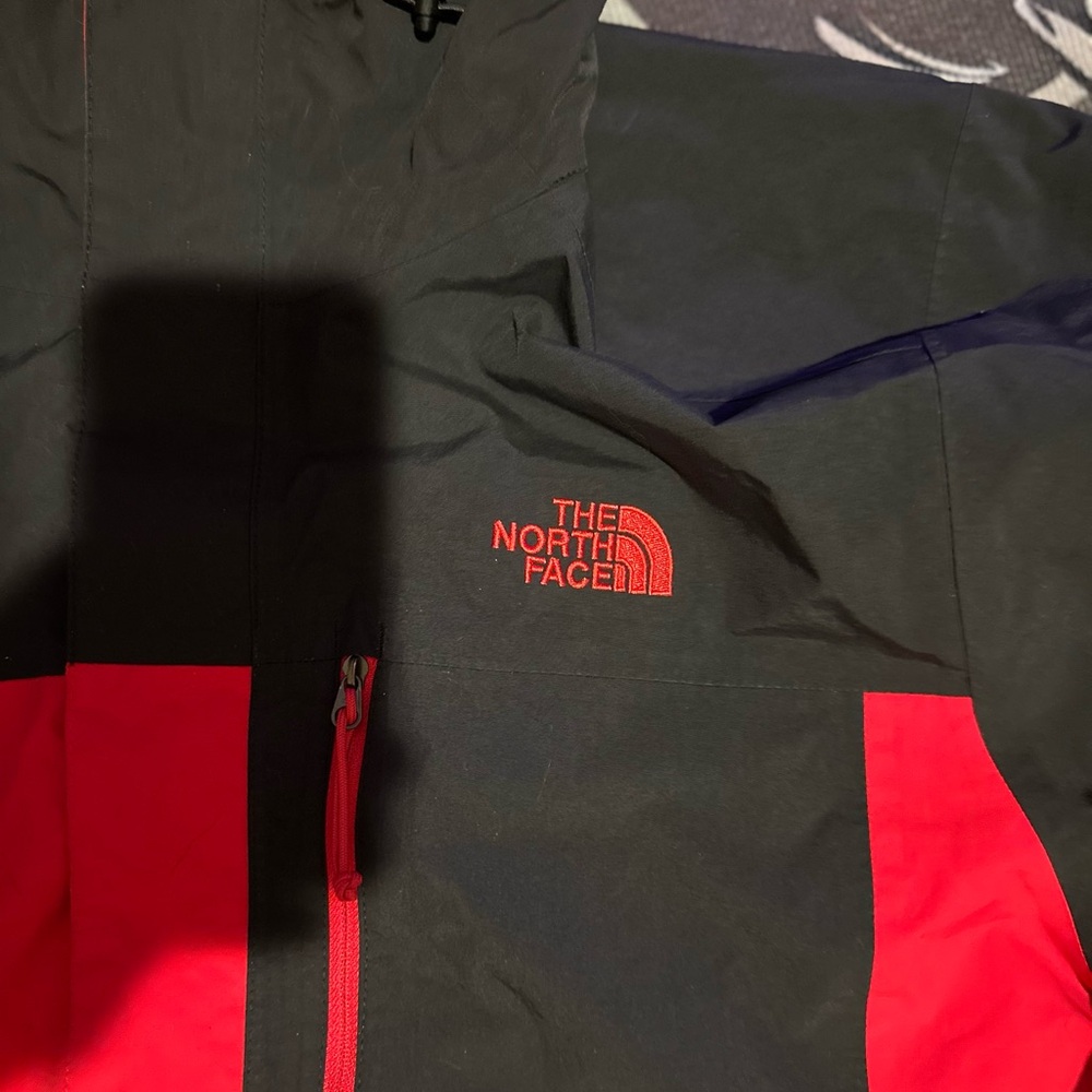 The North Face Black and Red Outdoor Jacket